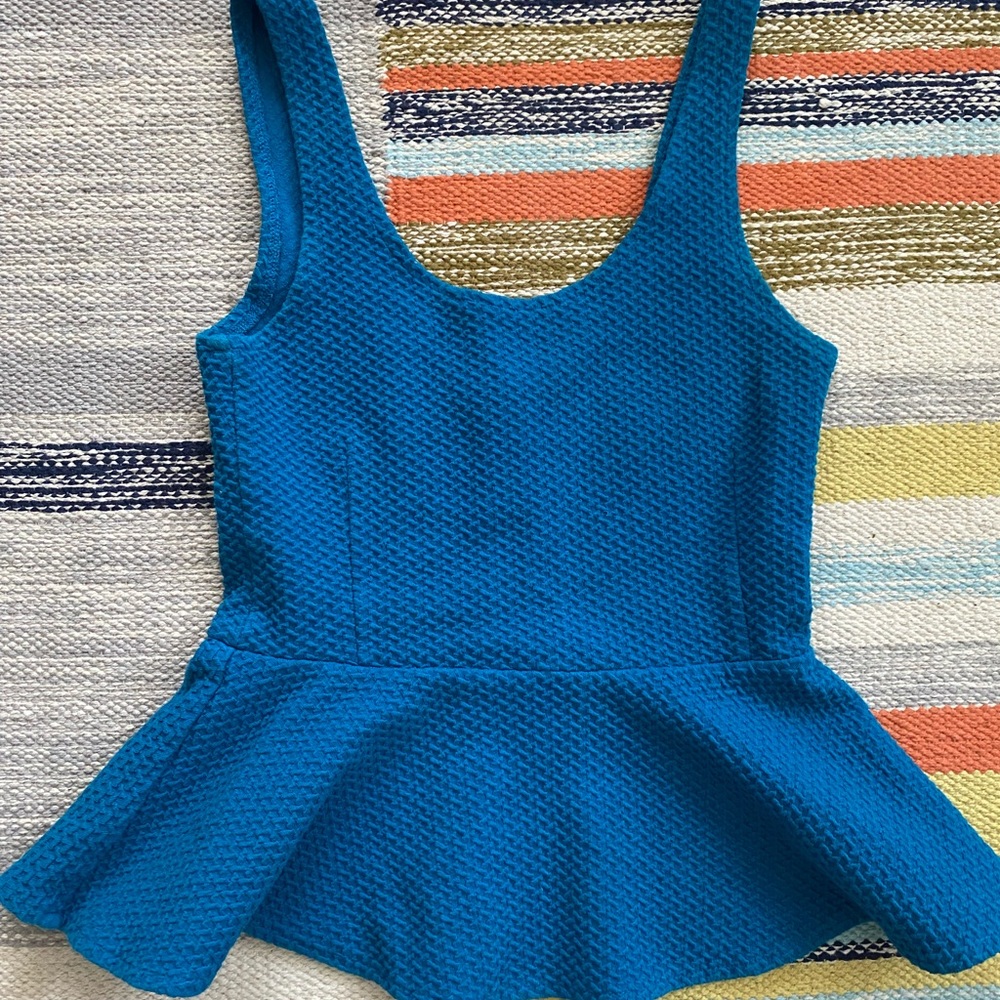 Ganni Peplum Top Size XS